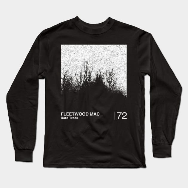 Fleetwood Mac / Minimalist Style Graphic Fan Artwork Design Long Sleeve T-Shirt by saudade